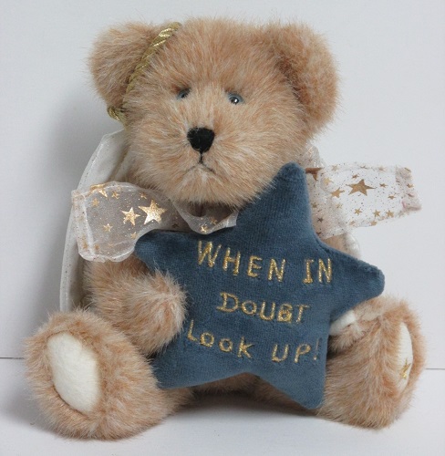 903402 Angela Angelfaith<BR>Boyds 8\" Tall Fully Jointed Plush Bear<br>(Click  on picture-FULL DETAILS)<BR>